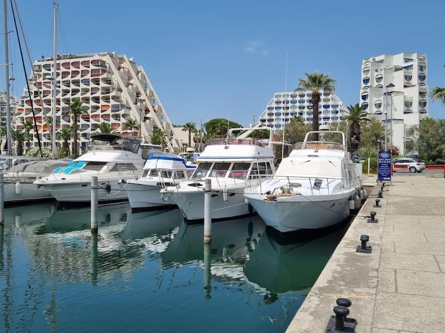 T2 Fidji Vue Port Et Mer Parking Clim Wifi - Rossiconciergerie - Linge En Option Λα Γκραντ-Μοτ Εξωτερικό φωτογραφία